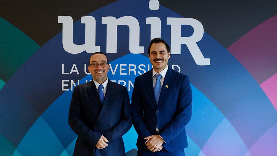 Daniel Burgos, presidente de MIU, y Mario Fern&aacute;ndez Carenas, director del Centro de Conocimiento de la C&aacute;mara de Comercio de Espa&ntilde;a&ndash;EE. UU. 